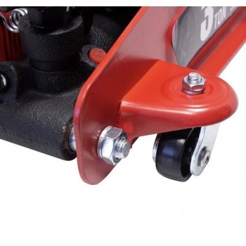 Нископрофилен крик 3 тона с въртяща дръжка 85 - 380 мм rockforce