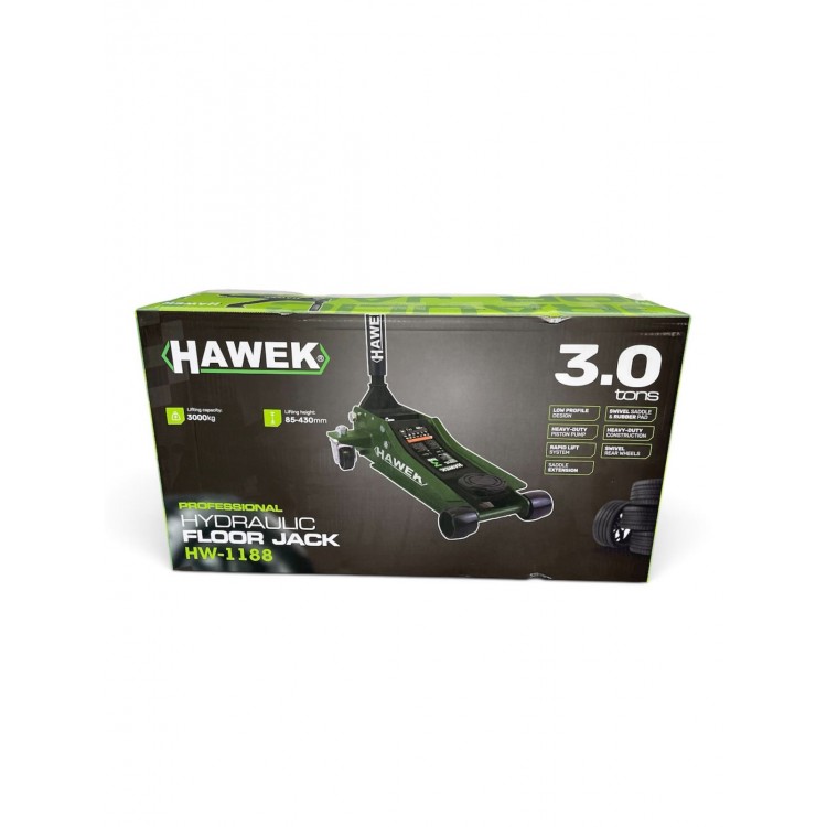 НИСКОПРОФИЛЕН КРИК 3 ТОНА 85 - 430 ММ HAWEK , HW-1188