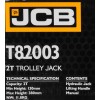Крик крокодил 2т ГОЛЯМ JCB ,T82003 (130-380mm) Крик крокодил 2т ГОЛЯМ JCB ,T82003 (130-380mm)