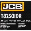 Крик крокодил 2т нископрофилен с въртяща дръжка 360° JCB ,T825010R (89-359mm) Крик крокодил 2т нископрофилен с въртяща дръжка 360° JCB ,T825010R (89-359mm)