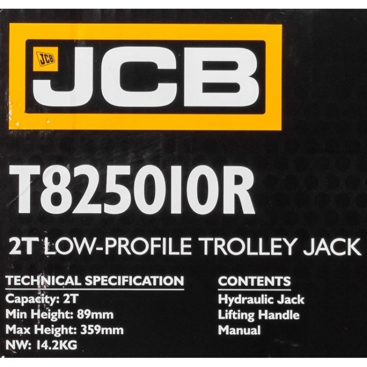 Крик крокодил 2т нископрофилен с въртяща дръжка 360° JCB ,T825010R (89-359mm) Крик крокодил 2т нископрофилен с въртяща дръжка 360° JCB ,T825010R (89-359mm)