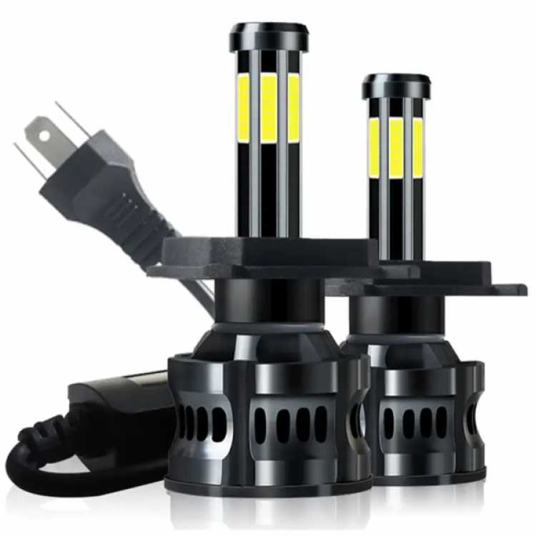 300W крушки за фар 8LED H4 6000K 12V 300W крушки за фар 8LED H4 6000K 12V