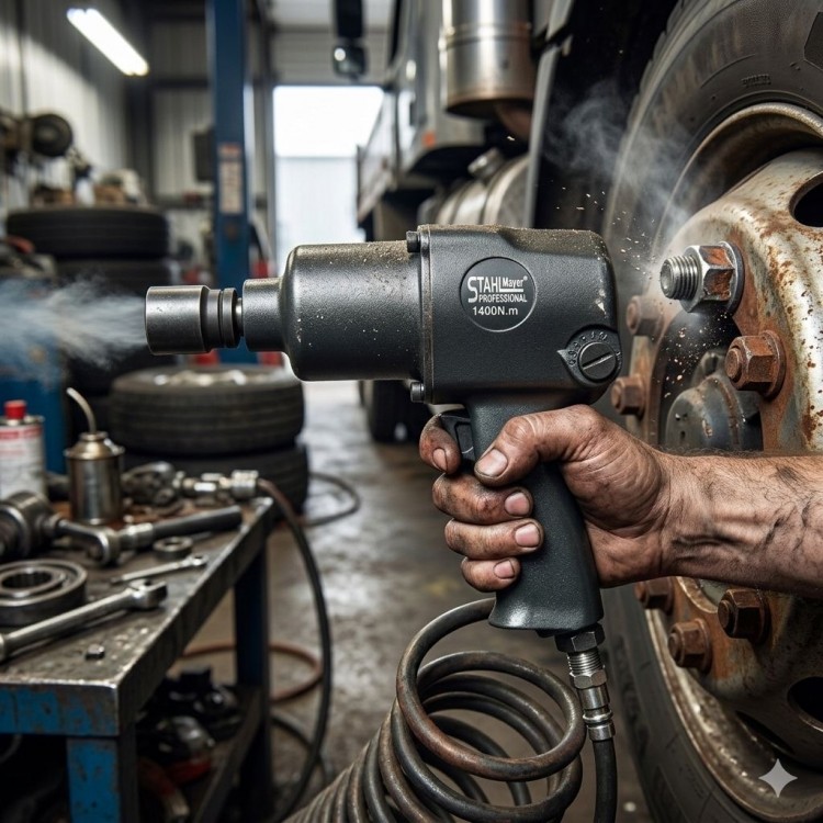 Пневматичен ударен гайковерт 1/2" 1400 Nm STAHLMAYER