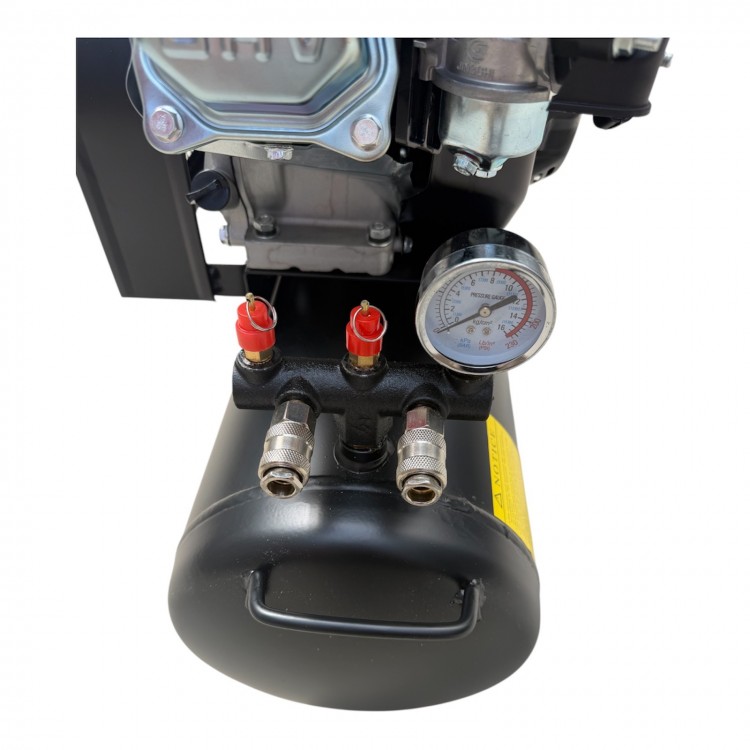 Бензинов компресор за въздух HAWEK , 50 литра , 7.5Hp