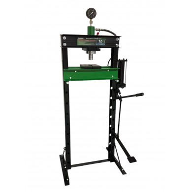 ХИДРАВЛИЧНА ПРЕСА ЗА ЛАГЕРИ С ПЕДАЛ 20 ТОНА - HW-2020B-P