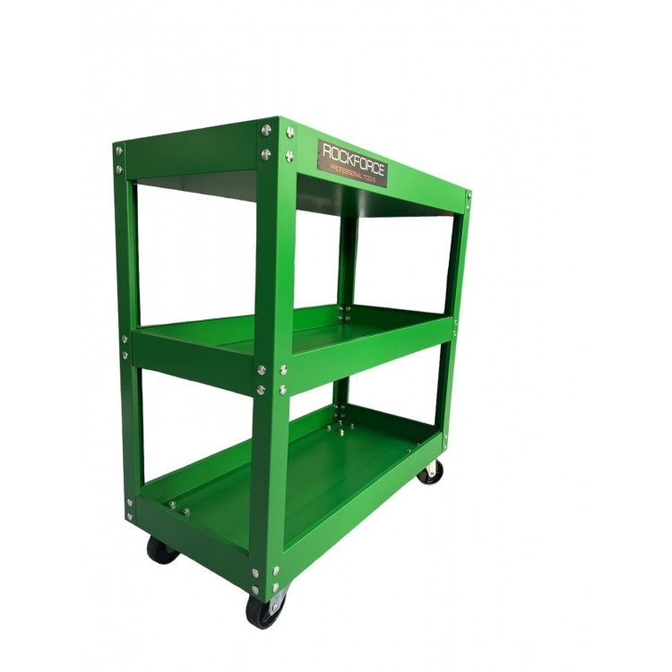 КОЛИЧКА ЗА ИНСТРУМЕНТИ С 3 РАФТА RockForce RF-1141343A КОЛИЧКА ЗА ИНСТРУМЕНТИ С 3 РАФТА RockForce RF-1141343A