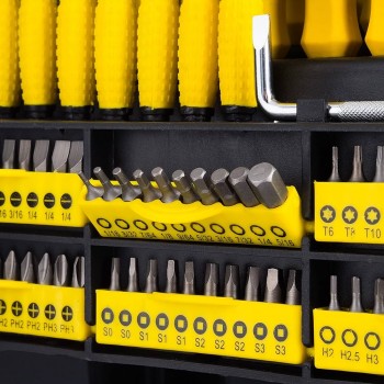 Комплект отвертки и битове 100 части , STAHLMAYER