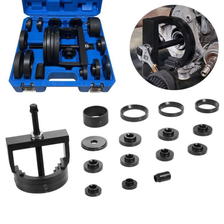 Комплект за монтаж и демонтаж на главини,лагери и тампони, HAWEK , HW-1192