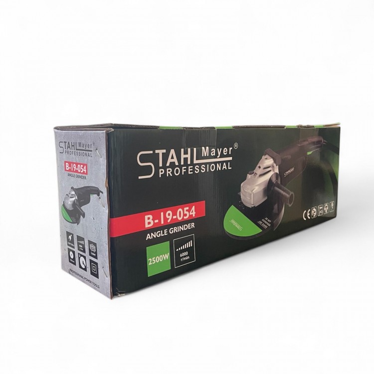 Ъглошлайф STAHLMAYER 2500W , Голям шлайф на ток 230мм Ъглошлайф STAHLMAYER 2500W , Голям шлайф на ток 230мм