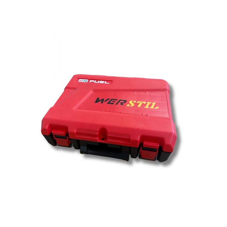 АКУМУЛАТОРЕН ЪГЛОШЛАЙФ 36V 8AH 125 ММ Werstil RED MX FUEL АКУМУЛАТОРЕН ЪГЛОШЛАЙФ 36V 8AH 125 ММ Werstil RED MX FUEL