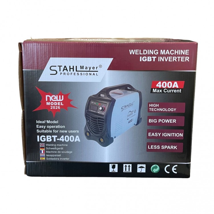 ИНВЕРТОРЕН ЕЛЕКТРОЖЕН 400А STAHLMAYER - MAX 