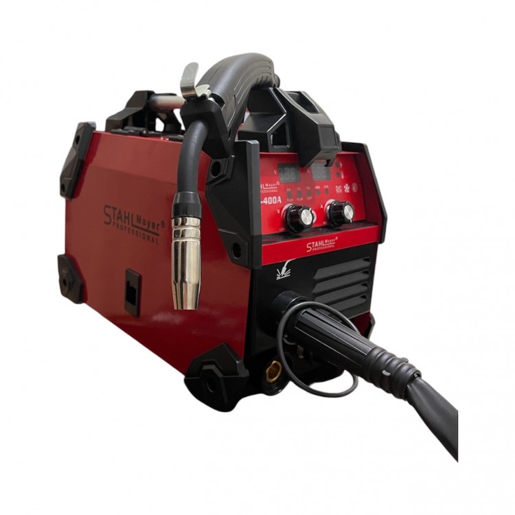 Телоподаващ апарат MIG, MAG, MMA за заваряване без газ 400А STAHLMAYER-RED