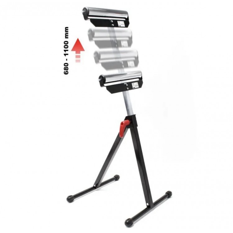 Телескопична стойка HAWEK  с ролка, 68-110см  ,  60 кг HW-9027