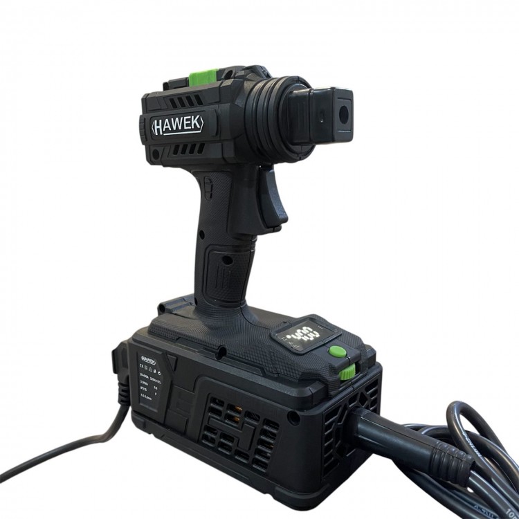 Професионален ръчен инверторен електрожен тип пистолет с дисплей , HAWEK  400A