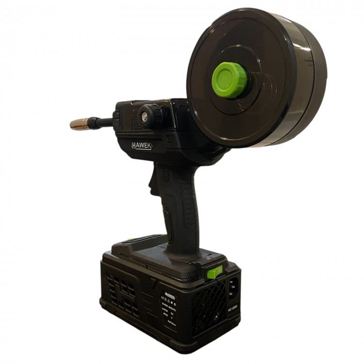 Инверторен телоподаващ апарат без газ Hawek 400A – професионално заваряване с една ръка