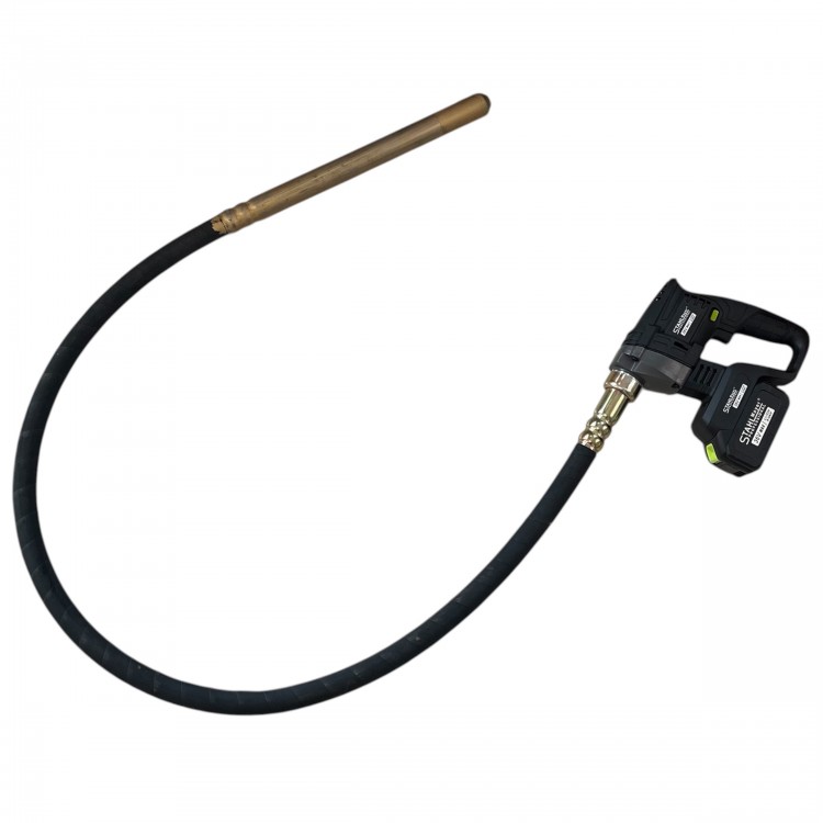 Акумулаторен вибратор за бетон STAHLMAYER 36V,  с 2 батерии и зарядно