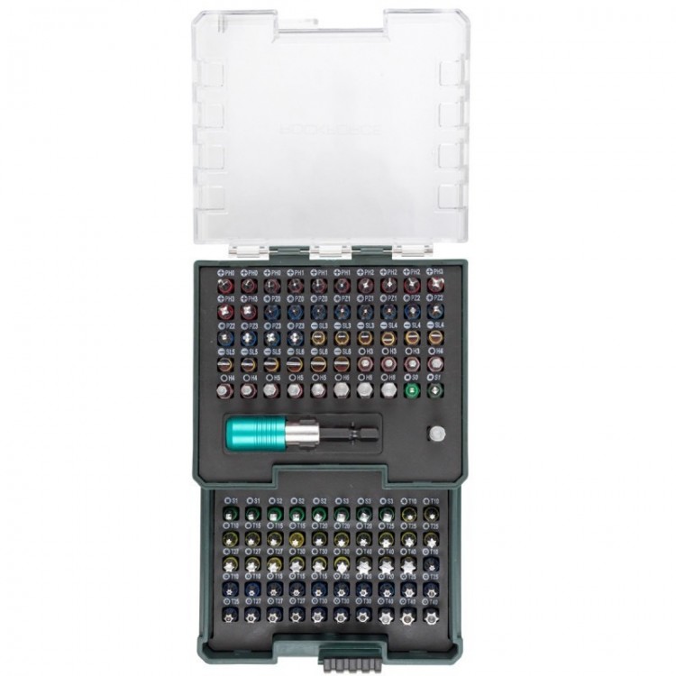 Комплект битове 102 части ROCKFORCE , RF-21023 Комплект битове 102 части ROCKFORCE , RF-21023