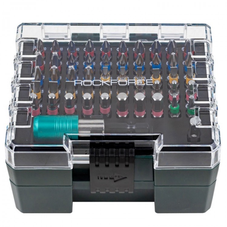 Комплект битове 102 части ROCKFORCE , RF-21023 Комплект битове 102 части ROCKFORCE , RF-21023