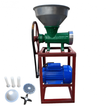 Месомелачка чугунена Румънска №32 с електромотор 1,5kw и метална фуния