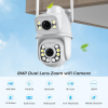 Двойна водоустойчивеа камера 2×3 Wi-Fi ICSEE Двойна водоустойчивеа камера 2×3 Wi-Fi ICSEE