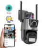 БЕЗЖИЧНА ДВОЙНА WIFI УПРАВЛЯЕМА ULTRA HD КАМЕРА С НОЩНО ВИЖДАНЕ 8 Х ZOOM И АЛАРМА БЕЗЖИЧНА ДВОЙНА WIFI УПРАВЛЯЕМА ULTRA HD КАМЕРА С НОЩНО ВИЖДАНЕ 8 Х ZOOM И АЛАРМА