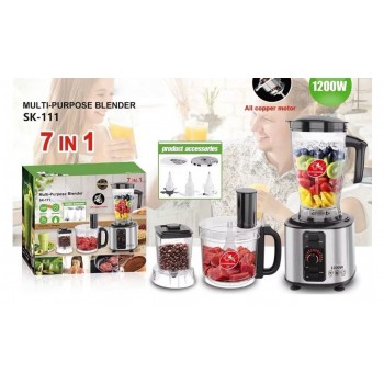 Мултифункционален кухненски робот 7-в-1 SOKANY SK-111 – 1200W