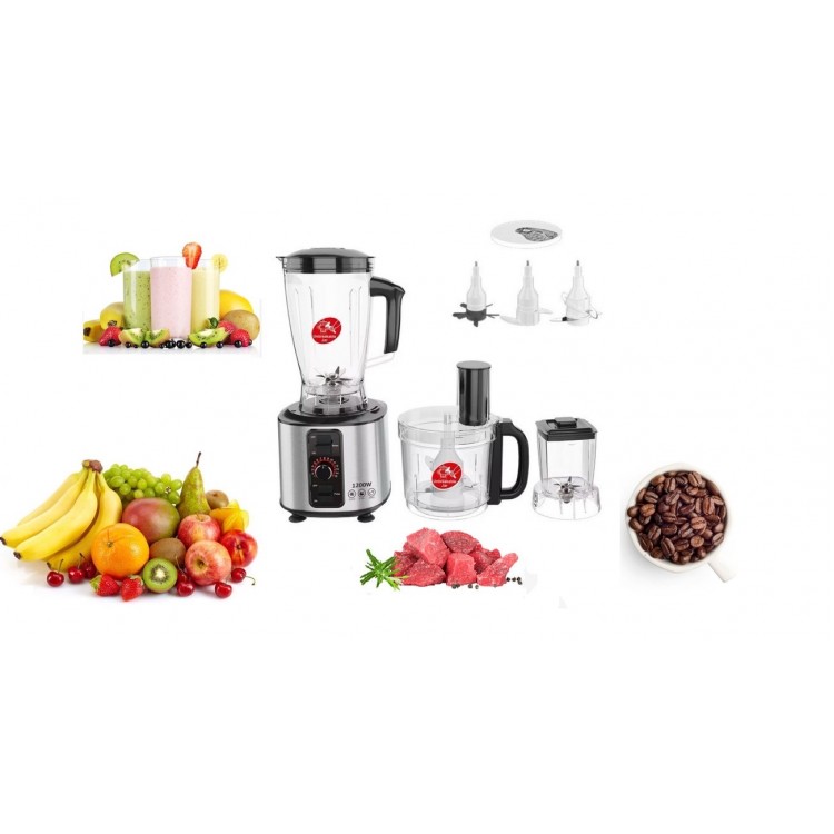 Мултифункционален кухненски робот 7-в-1 SOKANY SK-111 – 1200W