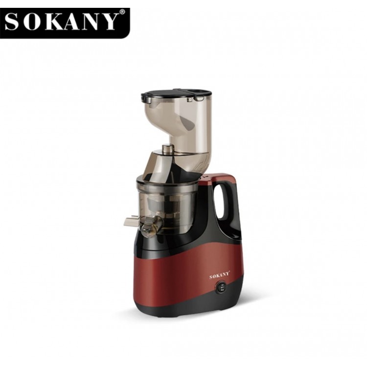 Професионална бавна сокоизстисквачка за студено пресоване Sokany SK-01005, 800W