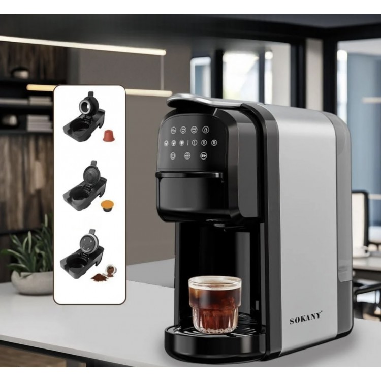 Kафемашина Sokany SK-04031 – 3-в-1, 700 мл, 1400 W