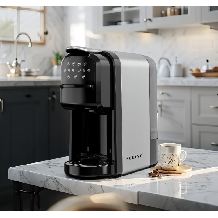 Kафемашина Sokany SK-04031 – 3-в-1, 700 мл, 1400 W