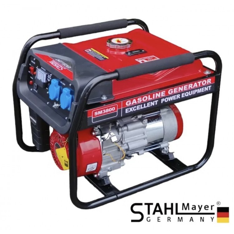 МОНОФАЗЕН ЧЕТИРИТАКТОВ ГЕНЕРАТОР ЗА ТОК 3,8KW – АГРЕГАТ STAHLMAYER МОНОФАЗЕН ЧЕТИРИТАКТОВ ГЕНЕРАТОР ЗА ТОК 3,8KW – АГРЕГАТ STAHLMAYER