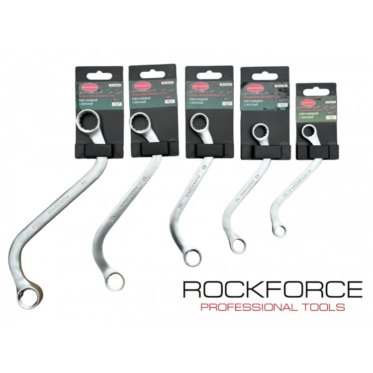Ключове звезди S-образни 5 части ROCKFORCE Ключове звезди S-образни 5 части ROCKFORCE