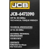 Динамометричен ключ 3/8" ,20-120 Nm JCB Динамометричен ключ 3/8" ,20-120 Nm JCB