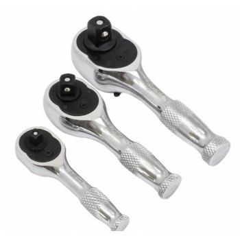 Комплект мини тресчотки за тесни пространства 1/4 3/8 1/2