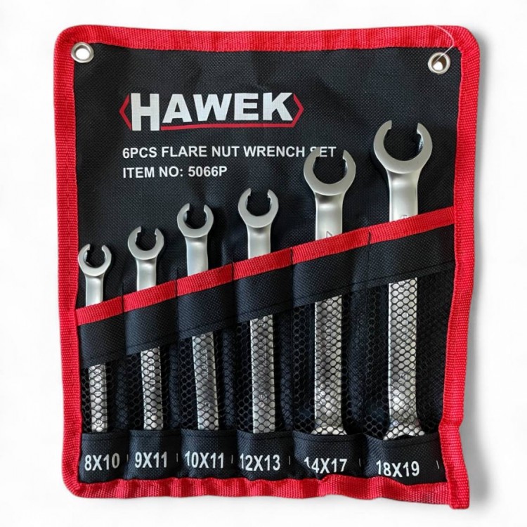 КОМПЛЕКТ СРЯЗАНИ КЛЮЧОВЕ 6 ЧАСТИ HAWEK